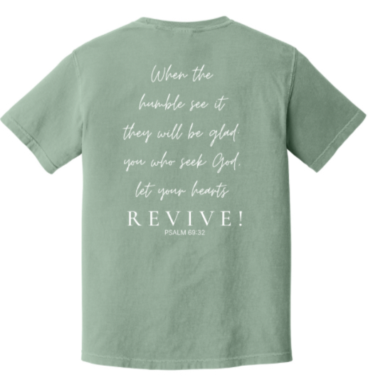 Cursive “Revive” Verse T-Shirt